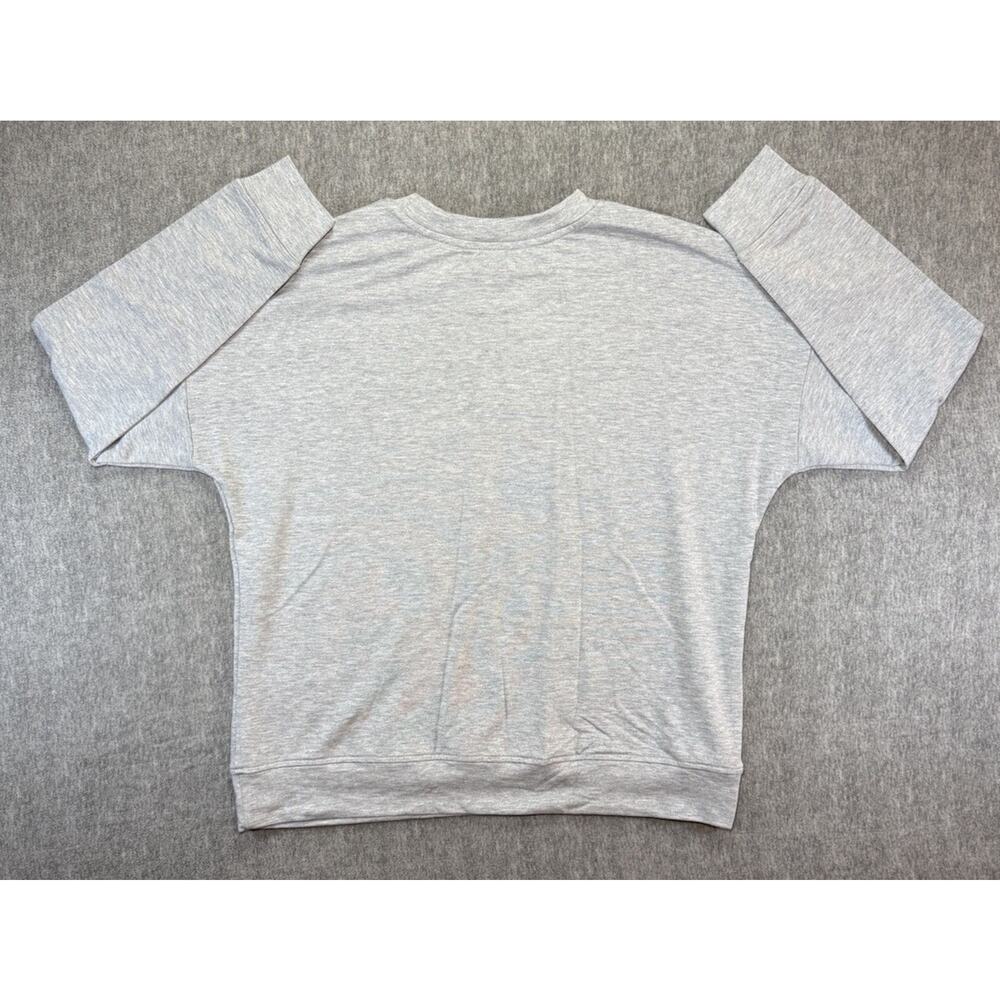 Rae Dunn Women’s Crewneck Sweatshirt-Small/Light Gray/Loose Fit/Love Wins. - Picture 13 of 13